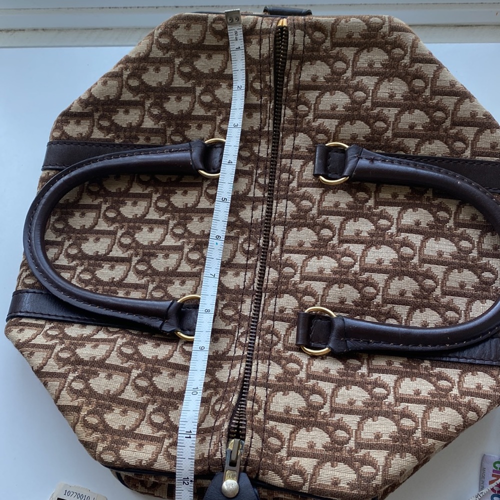 Vintage Rare Christian Dior Trotter Boston bag - Picture 9 of 9